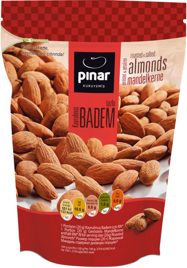 Pinar Rostad Mandel 200gr