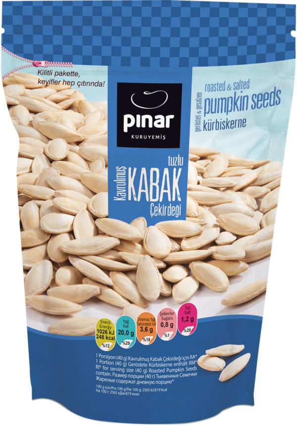 Pinar Rostade Saltade Pumpafrön 170gr
