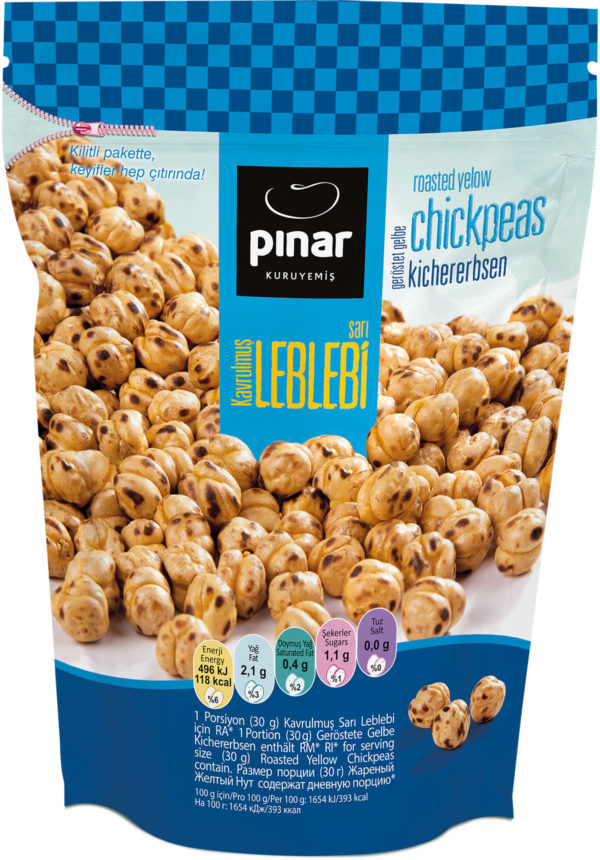 Pinar Rostade Gula Kikärter 200gr