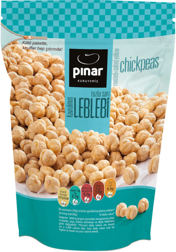 Pinar Rostade Saltade Gula Kikärter 200gr