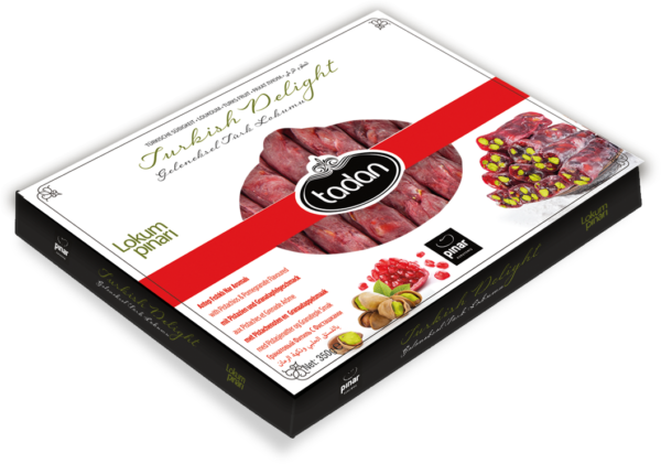 Tadan Fitil Granat Lokum Med Pistach 350gr