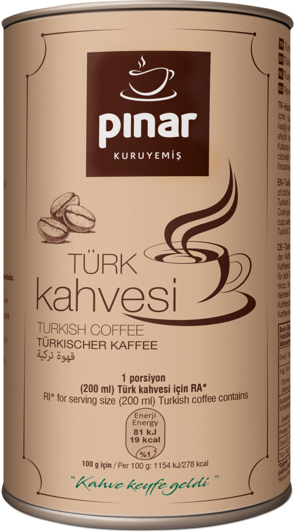 Pinar Turkisk Kaffe 250gr x 8