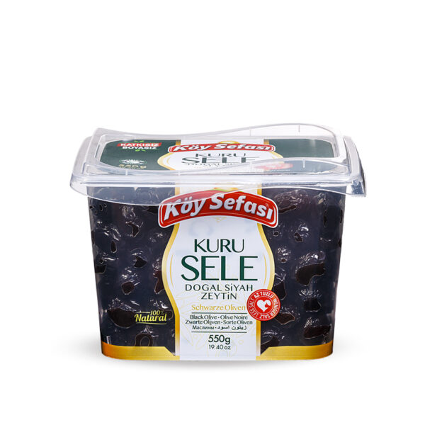 Köy Sefasi Svarta Oliver KURU SELE Plast 550gr x 12